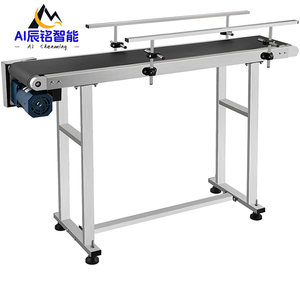 Op Maat Gemaakte Band Transportsystemen Vloeibare Fles Transportbanden Industriële Pvc Transportband Ontwerp Met Ronde Buis Vangrail - Product Image 3