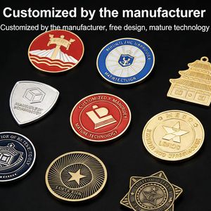 เหรียญที่ระลึกเคลือบทุกชนิดพร้อมโลโก้ที่กำหนดเองและออกแบบได้ฟรี - Product Image 3