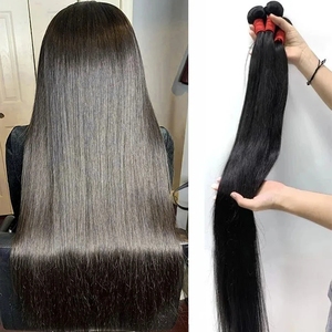 Lot de <span class=keywords><strong>Cheveux</strong></span> Cambodgiens Remy Bruts Super Double Drawn, Grade 8A, Cuticules Alignées, Double Trame Faite à la Machine, Vente en Gros - Product Image 1