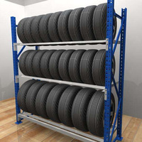 Supports de roues en acier, présentoir de pneus de voiture, rayonnage pour pneus de camion lourd, supports de pneus de rechange pour moto
