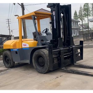 10 Ton TCM FD100 Forklift in Good Condition Suitable for Port and Warehouse - Product Image 4