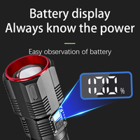 Nouvelle lampe torche laser portable à haute intensité, super lumineuse, longue portée, en alliage d'aluminium, pour l'extérieur