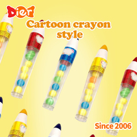 Bonbons Vente en gros Jouet bonbon personnalisé pour enfants Mélange de fruits Arc-en-ciel Bubble Gum moulage de crayons Chewing-gum aromatisé fruité Bonbons bonbons