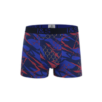 Boxers pour hommes de qualité supérieure, best-sellers, tissu tricoté personnalisé, doux pour la peau, respirant, motif flèche, sous-vêtements confortables