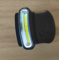 COB faro sombrero luz sombrero faro cabeza linterna Clip en luz noche pesca cabeza lámpara para correr al aire libre pesca camping