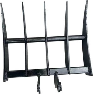 RSBM Mini Excavator Rake <strong>Attachments</strong> Tool Hydraulic Tilt <strong>Backhoe</strong> Excavator <strong>Attachment</strong> For Mini Excavator Deep Tilling Land - Product Image 3