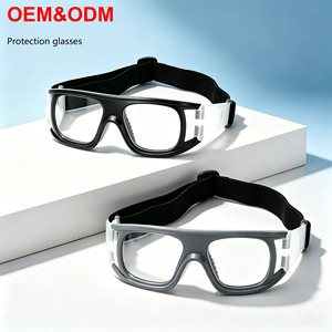 Lunettes coupe-vent résistantes aux chocs, verres transparents, sangle réglable, protection des yeux pour le sport, le basketball, lunettes de sécurité tactiques - Product Image 1
