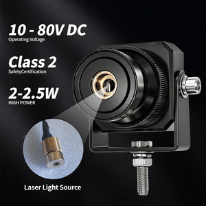 Proyector Láser de Línea Industrial Ajustable RGB de Alta Intensidad, Impermeable, para Seguridad Peatonal - Product Image 3