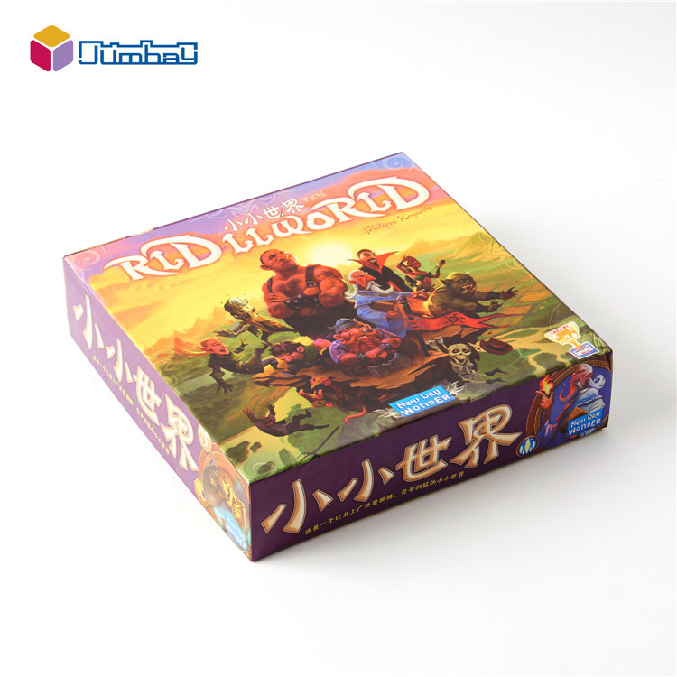 Plastique de solitaire jeu de cartes à collectionner jeu jeu de société personnalisé