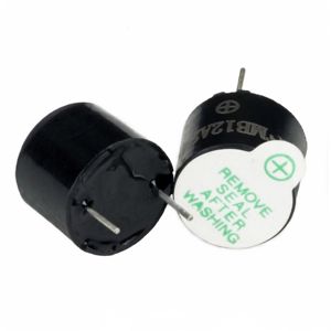 12095 2Pin PCB Mount 12V 12MM*H9.5MM ไซส์ 12 มม. x สูง 9.5 มม. เสียงเตือนแบบต่อเนื่อง ทนความร้อน พร้อมแม่เหล็ก รุ่น TMB12A12 สำหรับ <span class=keywords><strong>Arduino</strong></span> - Product Image 5