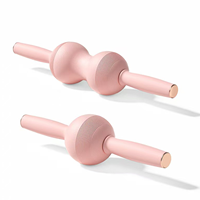 Rouleau de massage en silicone confortable pour les jambes, pour amincir les jambes, détendre les muscles, le fitness, le yoga, le massage des tissus profonds, utilisation sur les pieds et les bras