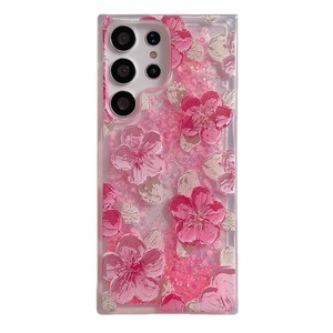 <span class=keywords><strong>Coque</strong></span> de téléphone portable en silicone gel à paillettes liquides antichoc et phosphorescente pour <span class=keywords><strong>Samsung</strong></span> S24 Ultra S25 S26 S23 A16 - Product Image 5