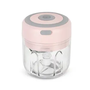 Czpromo Top Seller Kitchen 250ml Cordless Portable Industrial Vegetable Meat food Chopper For Home Baking