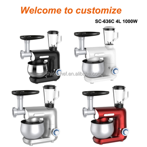 <span class=keywords><strong>Robot</strong></span> à <span class=keywords><strong>pâtisserie</strong></span> électrique, 3 en 1, mixeur de gâteaux à support, ustensile de cuisine multifonctions - Product Image 4