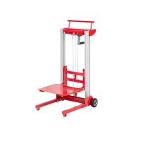 80KG Table Taille Petit Restaurant Ascenseur Matériel Manuel En Aluminium Ascenseur Portable Pliable Main De Levage Camion JY-80
