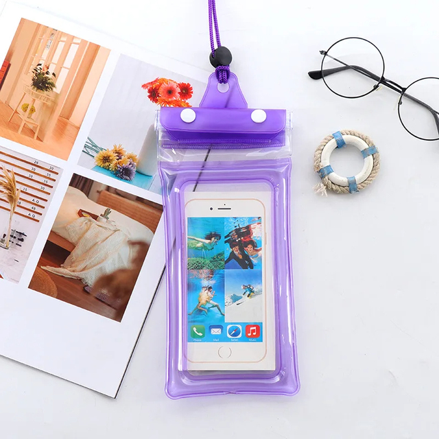 Best Seller IPX8 Thickened s Waterproof Phone Bag Floating Swimming  Pouch Bag Universal Waterproof Diving Phone Bag
