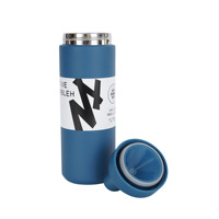 Bouteille d'eau isotherme en acier inoxydable TY 550 ml pour le sport et les voyages, tasse à double paroi sous vide avec poignée portable, anti-fuite