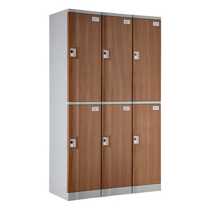Armoire casier Toppla 6 portes en plastique ABS avec serrure électronique, idéale pour l'école, le rangement extérieur et les vestiaires, étanche - Meilleures ventes - Product Image 2