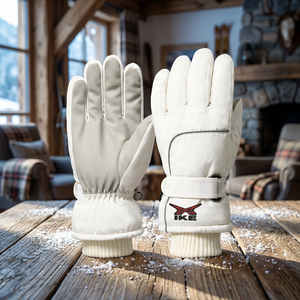 Gants de ski en polyester imperméables, coupe-vent et compatibles avec les écrans tactiles pour femmes HIKE IMPEX, colorés, pour l'hiver et le snowboard - Product Image 3