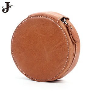 <span class=keywords><strong>Porte</strong></span>-<span class=keywords><strong>monnaie</strong></span> en <span class=keywords><strong>cuir</strong></span> véritable, personnalisé, avec fermeture éclair, pochette pour écouteurs, <span class=keywords><strong>porte</strong></span>-<span class=keywords><strong>monnaie</strong></span> rond pour femmes, collection - Product Image 2
