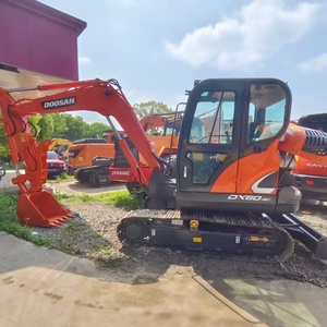 Mini-excavatrice d'occasion Doosan DX60-9C de 6 tonnes, en excellent état, à vendre - Product Image 4