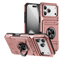 Coque de protection multifonctionnelle anti-chute Alliance Fusion Armor pour iPhone 17 Pro Max et Apple 16 15 14 13 12