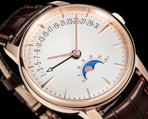 Reloj de Lujo Ligero y Moderno de Alta Calidad con Correa de Cuero Genuino Marrón, Reloj de Acero Inoxidable Unisex para Negocios y Viajes - Product Image 4