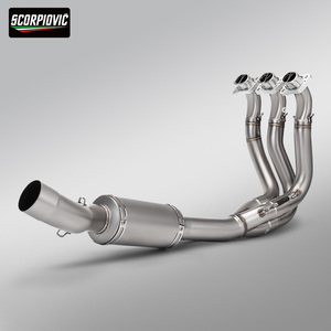 2021-2023 para <span class=keywords><strong>Triumph</strong></span> <span class=keywords><strong>Trident</strong></span> 660 Sistema de tubo de escape deportivo nuevo enlace de acero inoxidable deslizante para motor de motocicleta Tiger 660 para - Product Image 2