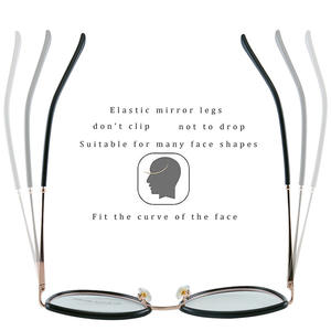 Gafas de Sol Cat Eye 87090, Montura Completa de Metal, Patillas con Resorte, Protección Anti Luz Azul, Unisex, Lentes AC - Product Image 5