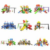 Équipement de parc sportif commercial, toboggan en plastique LLDPE et acier pour jardin, jeux d'amusement pour enfants, jeux d'extérieur pour grands enfants d'école