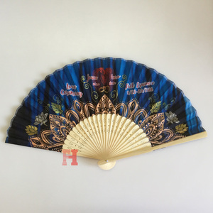 Recuerdo de la <span class=keywords><strong>boda</strong></span> de material de bambú plegable VENTILADOR DE LA MANO - Product Image 6
