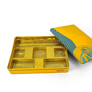 Jinyuanbao rỗng hình chữ nhật gói thực phẩm <span class=keywords><strong>tin</strong></span> trường hợp kim loại <span class=keywords><strong>tin</strong></span> Canister cho MOONCAKE/trứng lòng đỏ bánh ngọt/Dứa bánh ngọt - Product Image 2