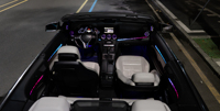 Kit d'éclairage d'ambiance LED W207 pour Mercedes Benz Classe E W207 Coupé CGI Cabriolet A207 (09-16) 4D avec aérateurs rotatifs
