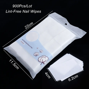Wholesale 450pcs Bath Manicure Gel <strong>Nail</strong> Polish Remover Lint-Free Wipes Cotton Napkins <strong>Nail</strong> Pads Paper-<strong>Nail</strong> <strong>Tools</strong> - Product Image 6