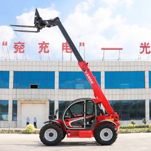 Livraison gratuite 3.5 tonnes 7m chariot élévateur télescopique moteur diesel 4WD chariot télescopique chargeur sur pneus moteur diesel 4WD chariot télescopique à vendre - Product Image 4