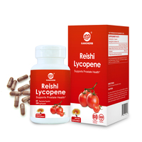 Ganoherb Suplemento Suppléments à base de plantes Reishi Lycopène Capsules Poudre de graines Extrait de plantes pour la santé de la prostate