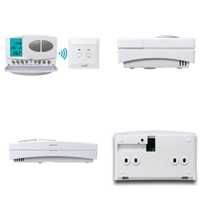 <span class=keywords><strong>C7</strong></span> 230V lập trình 6 thời gian 6 Temp mỗi ngày EL trở lại ánh sáng có dây nhiệt - Product Image 4