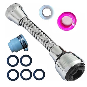 Aérateur de Robinet Rotatif à 360° Économiseur d'Eau, Diffuseur, Filtre, Adaptateur Flexible pour Robinet, Pulvérisateur - Product Image 2