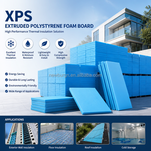 Panneau en mousse XPS anti-givre haute résistance 50mm 100mm, <span class=keywords><strong>dalle</strong></span> en <span class=keywords><strong>polystyrène</strong></span> extrudé à haute capacité <span class=keywords><strong>de</strong></span> charge <span class=keywords><strong>pour</strong></span> fondations murales en zones froides - Product Image 1
