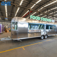 Remorque à café mobile Bbq Pod, camion de banquet, remorque alimentaire avec cuisine complète, camion boutique mobile