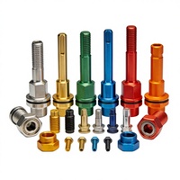 Pièces métalliques en acier inoxydable, usinage CNC, prototypage rapide et service de perçage, kits anodisés noirs, fraisage