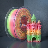 Filamento PLA de Fábrica de 1.75 mm, Bobina de 1 kg, Precisión para Impresora 3D de +/-0.02 mm, Sin Atascos, Sin Burbujas, Compatible con la Mayoría de las Impresoras 3D