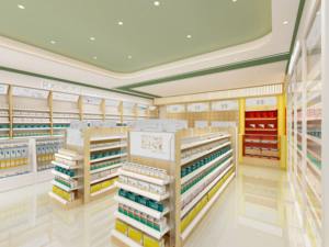 מדפי סופרמרקט גונדולה דו-צדדיים, קלים ועמידים, מעץ ומתכת, בעלי תקן CE ו-ROHS - Product Image 6