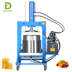 Presse à miel électrique hydraulique 169L / Presse à fruits, panier en acier inoxydable 304, machine industrielle d'extraction de jus - Product Image 3