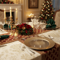Hochwertiger 13-Zoll Luxus PP-Kunststoff Platzteller, Maßgefertigter Goldener Platzteller für Hochzeiten, Geburtstage, Dinner und Gehobene Hotels