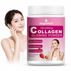 Aeglewell <span class=keywords><strong>Collagene</strong></span> in Polvere Premium - Integratore di <span class=keywords><strong>Collagene</strong></span> Idrolizzato per lo Sbiancamento della Pelle, Capelli, Unghie, Supporto per Ossa e Articolazioni - Product Image 1