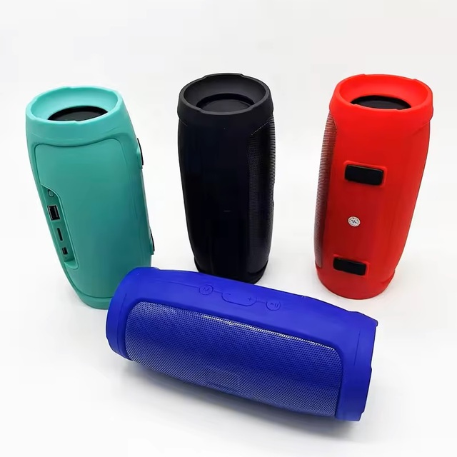 Portable Bluetooth Speaker Column Stereo HiFi Heavy Bass Wireless Soundbar Subwoof Loudspeaker Supports AUX TF Card FM Radio