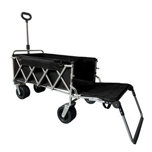 Nouveau chariot à chariot pliant léger et portable de 330lb pour le camping en plein air chariot à pique-nique simple et multifonctionnel de grande capacité - Product Image 1
