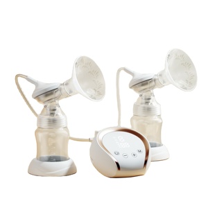 Bomba de leche eléctrica portátil Solución manos libres eficiente para mamás lactantes en movimiento - Product Image 1