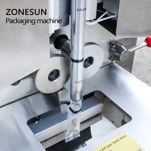 ZONESUN ZS-S100 Automatique Liquide D'huile De Miel Confiture <span class=keywords><strong>Ketchup</strong></span> Sac Pâte Machine de Cachetage De Remplissage de Beurre D'arachide Machine D'emballage - Product Image 4